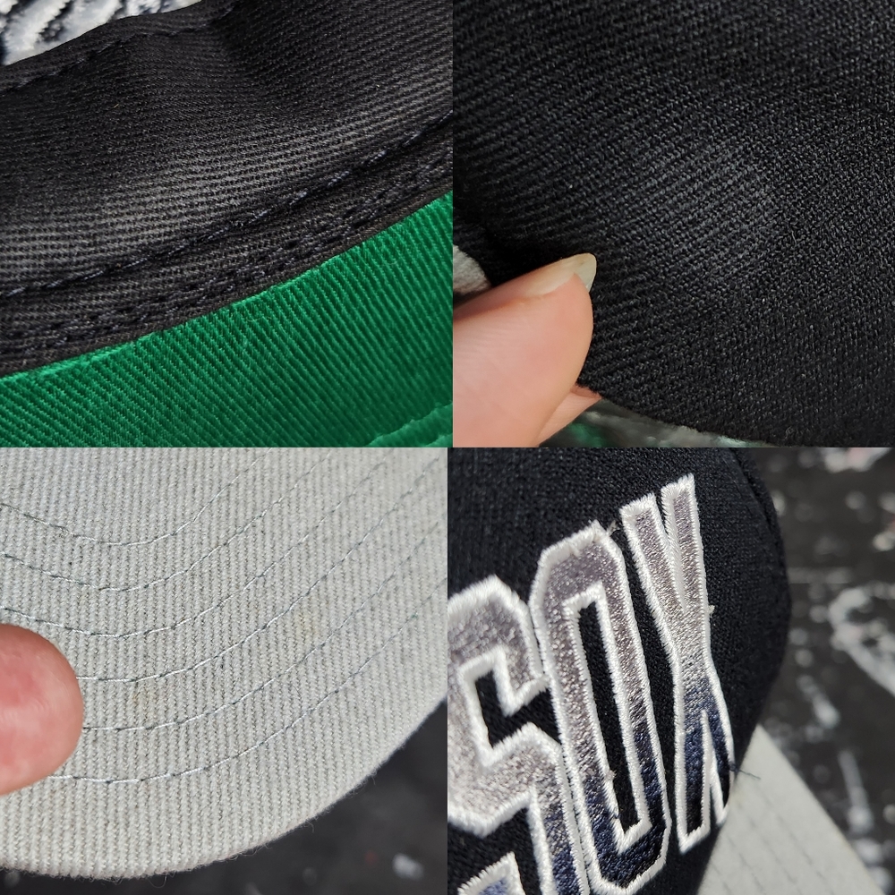 Vintage 90s Chicago White Sox men's MLB spell-out embroidered baseball cap RARE - Picture 12 of 12